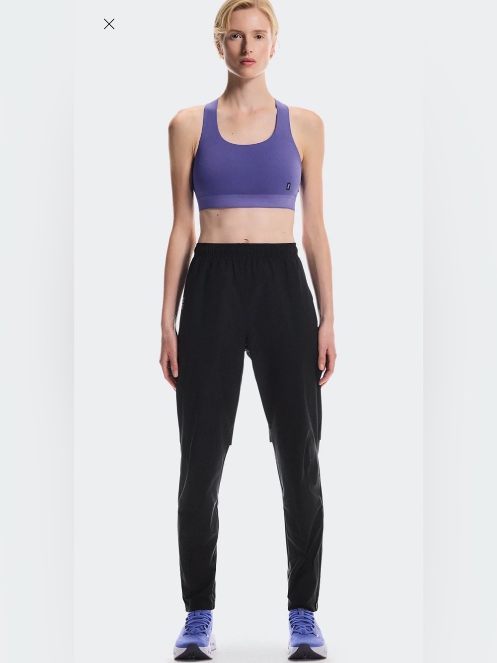 On Running Core 1-in-1 Crop Top Size Medium . Color Twilight. New with Tags.